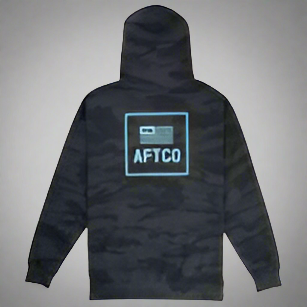 AFTCO JUMBO CAMO PULLOVER HOODIE