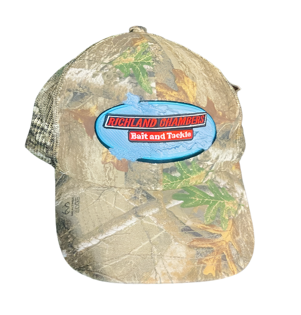 RICHLAND CHAMBERS BAIT AND TACKLE LOGO CAPS