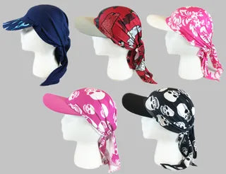 KIDS SOLAR CAP WRAP HEADWEAR ASST