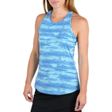 AFTCO WOMEN'S OCEAN BOUND PRINTED PERFORMANCE TANK