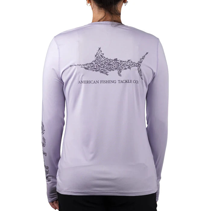 AFTCO WOMEN'S JIGFISH PERFORMANCE LS SHIRT