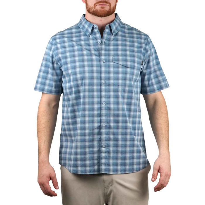 AFTCO PORTSIDE SS BUTTON DOWN FISHING SHIRT