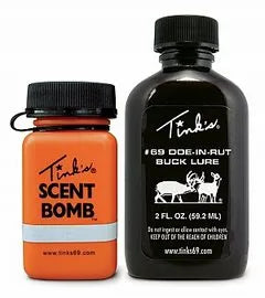 TINK'S 2OZ #69 DOE-IN-RUT BUCK LURE AND SCENT BOMB