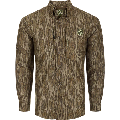 DRAKE MST MICROFLEECE SOFTSHELL SHIRT WITH SCENT CONTROL