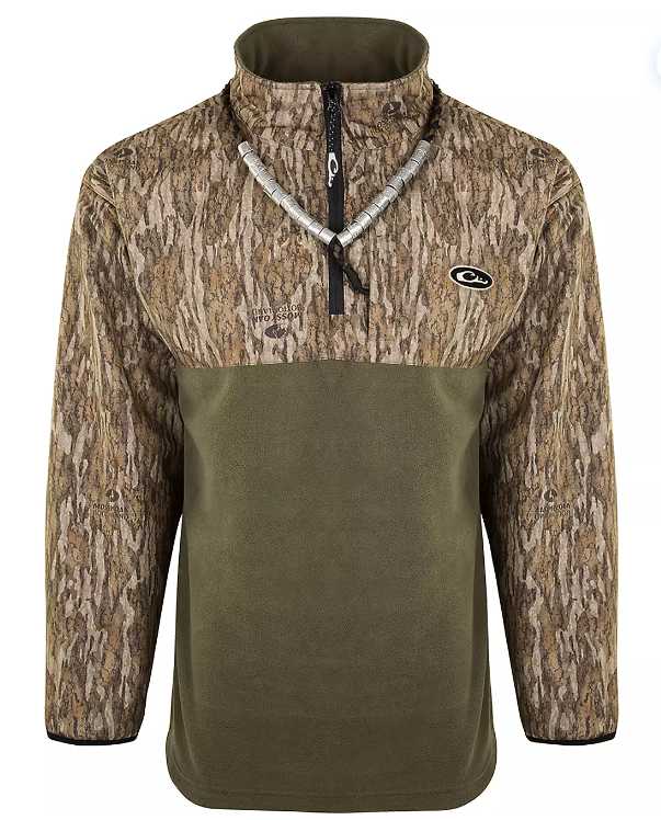 DRAKE'S WATERFOWL MEN'S REFUGE EQWADER 1/4 ZIP WADER JACKET