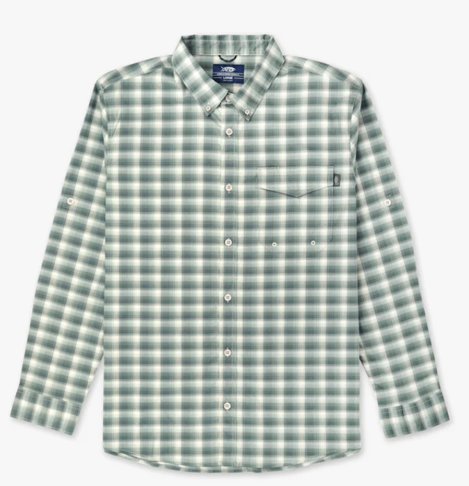 AFTCO PORTSIDE LS BUTTON DOWN FISHING SHIRT