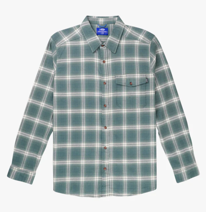 AFTCO LAGER LS FLANNEL SHIRT