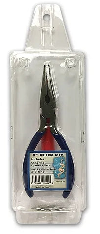 5" SPRING LOADED PLIERS & WACKY WORM TOOL KIT