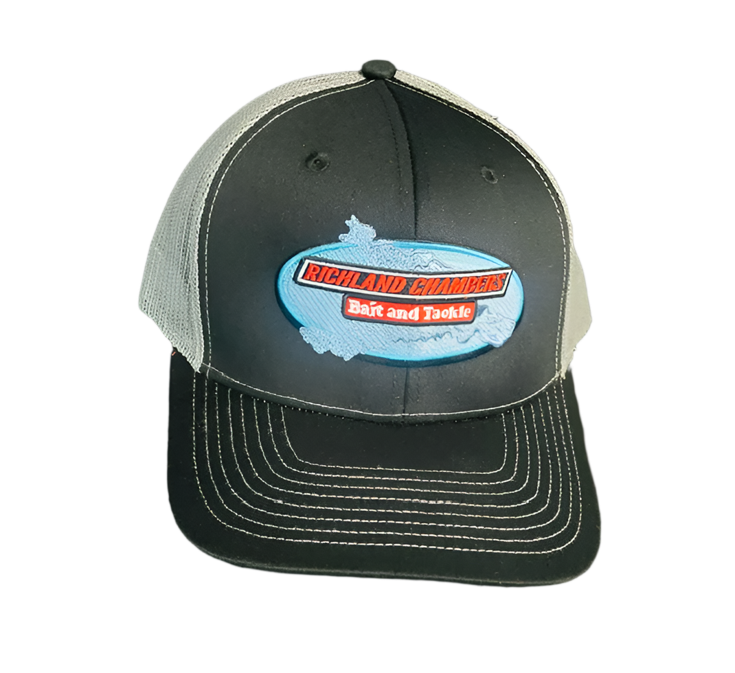 RICHLAND CHAMBERS BAIT AND TACKLE LOGO CAPS