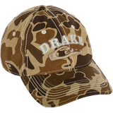 DRAKE DISTRESSED 6-PANEL BALL CAP