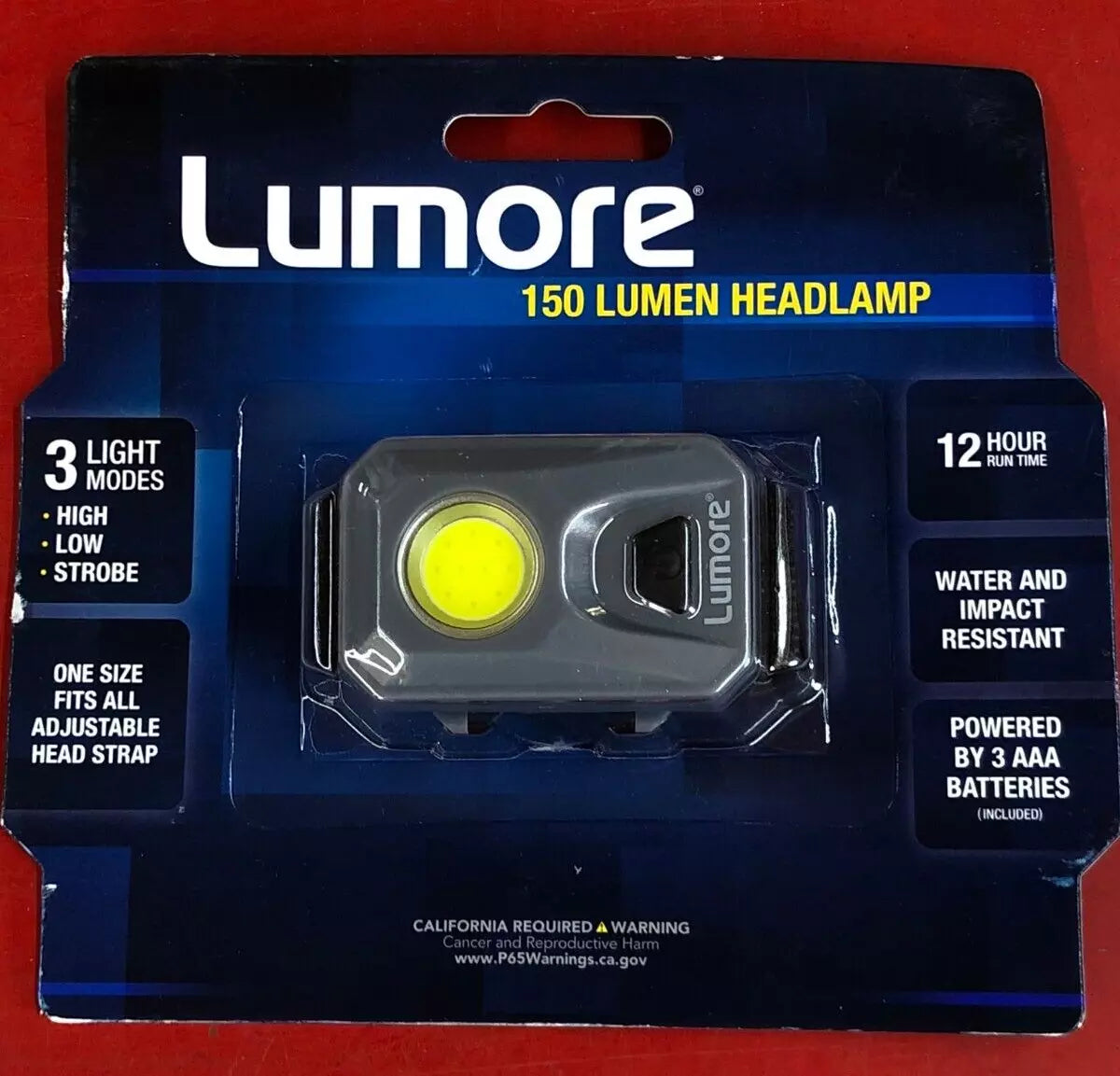 LUMORE 150 LUMEN HEADLAMP